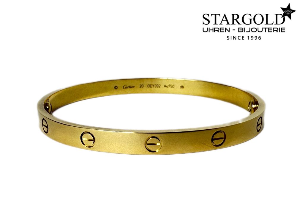 Cartier Love Bracelet in 18 Karat - 750 Gelbgold