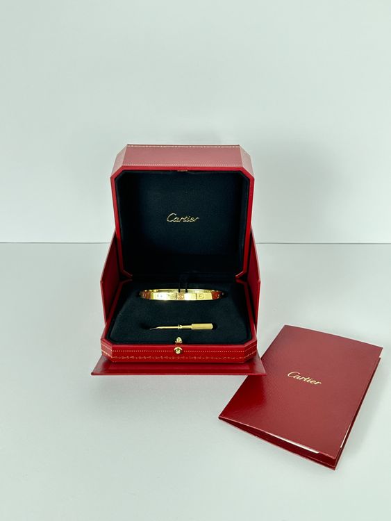 Cartier Love Bracelet in 18 Karat - 750 Gelbgold