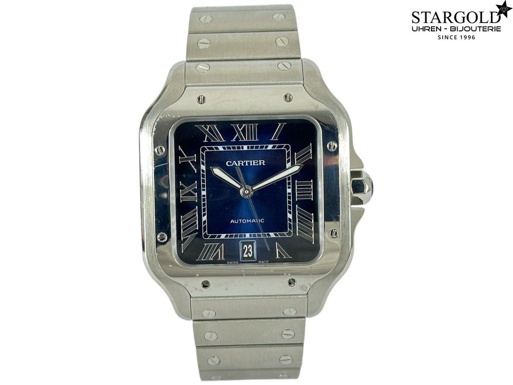 Cartier Santos de Cartier Blau - WSSA0030 auf Stargold.ch erhältlich.