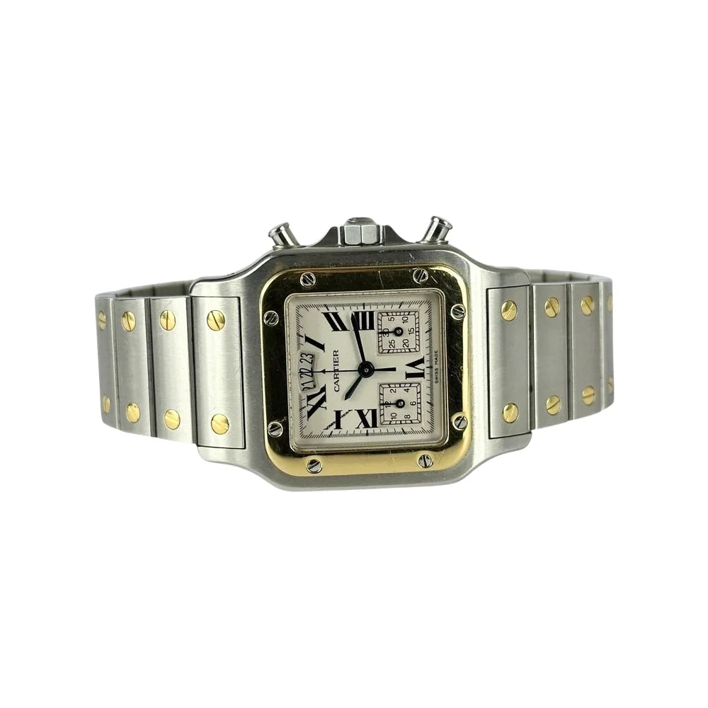 Cartier Santos Galbée Chronograph Gebrauchte Herren- & Damenuhr - 2425