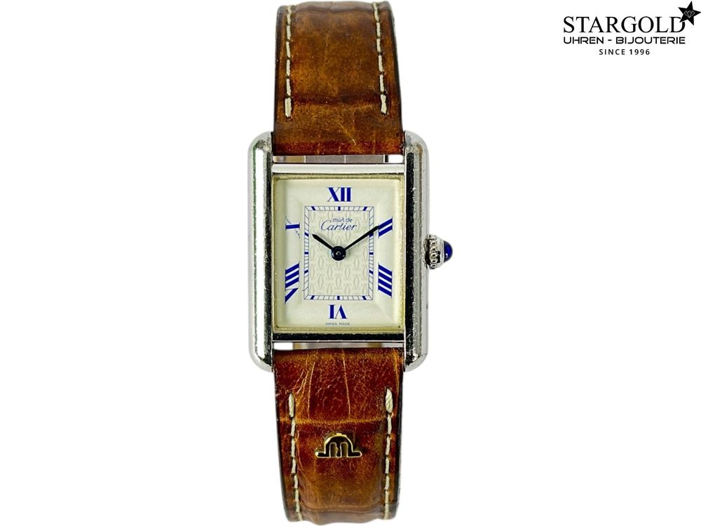 Cartier Tank Must Silver - 2416 auf Stargold.ch erhltlich.