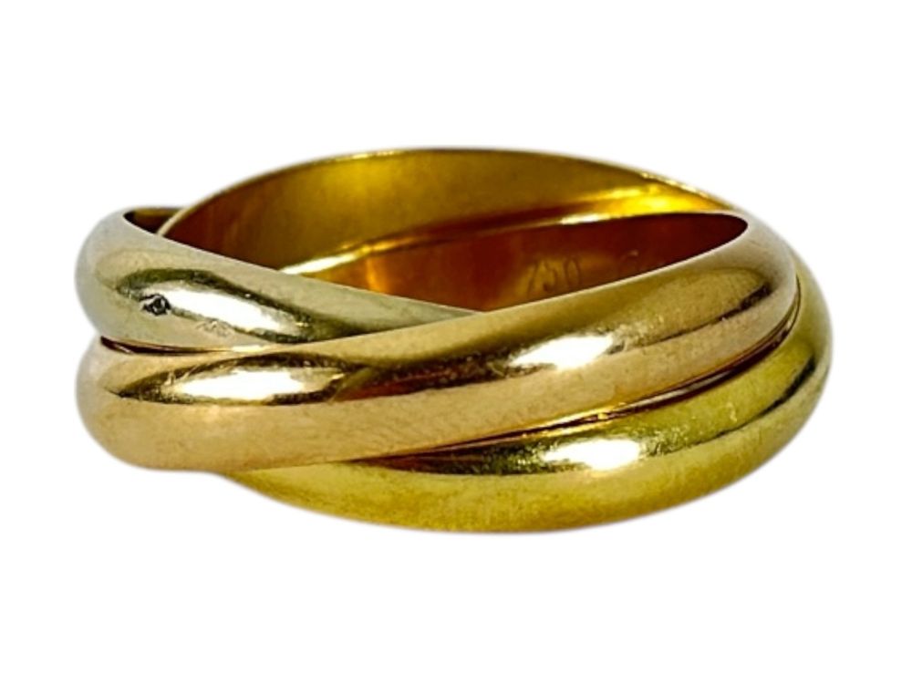 Cartier Trinity Ring 18K Gold - Gr. 63 auf Stargold.ch erhältlich.