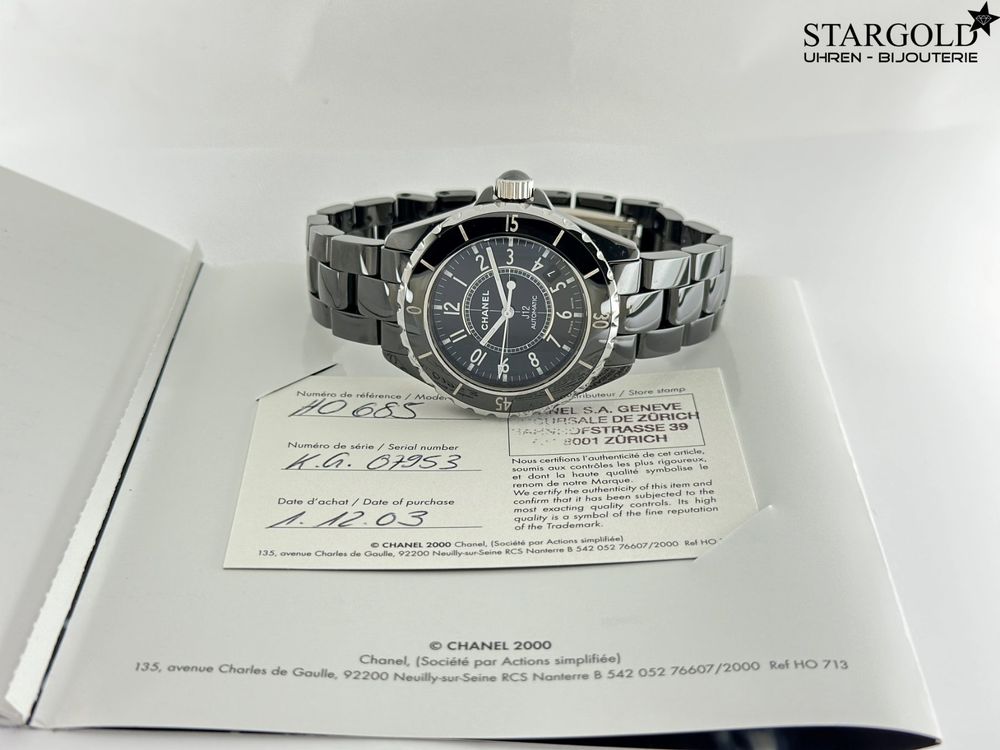 Chanel J12 - H0685 - 38 mm - 2290 CHF Zürich