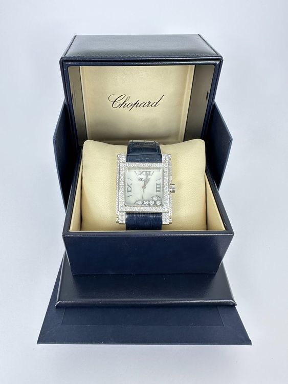 Chopard Damenuhr mit gefassten Diamanten - 283577-1002