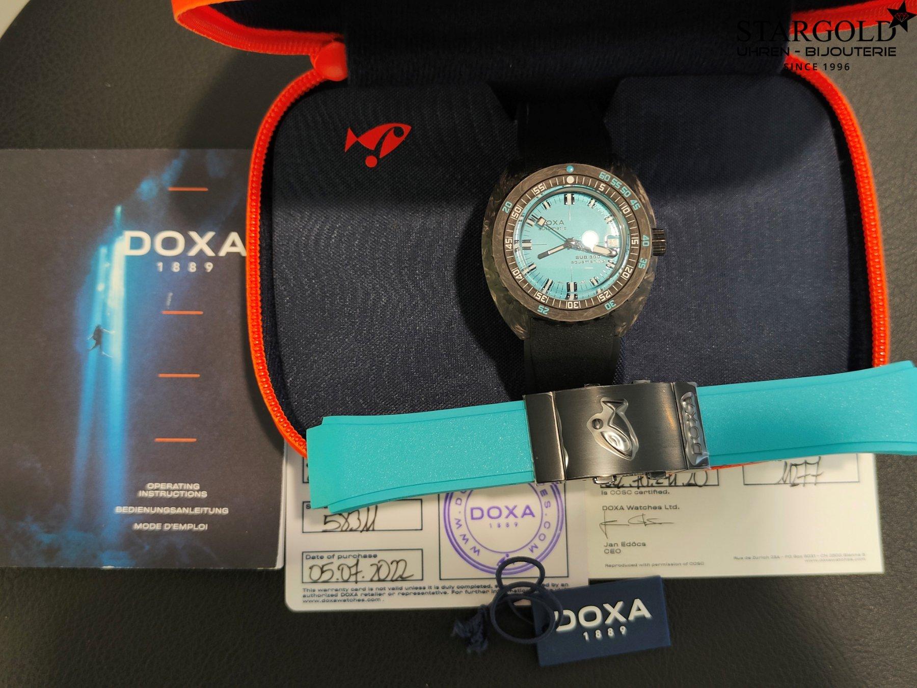 Doxa Sub 300 Aquamarine - 822.70.241.20