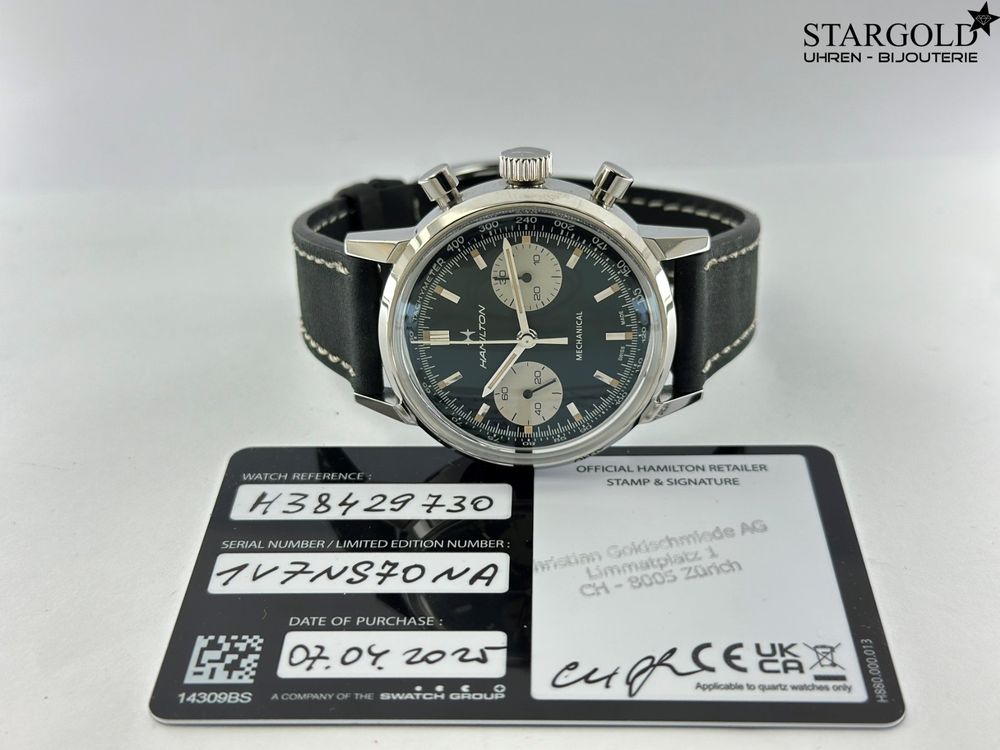 Hamilton American Classic Intra-Matic Chronograph - H384297