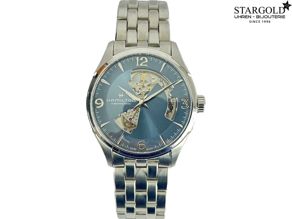 Hamilton Jazzmaster Open Heart - H32705142 auf Stargold.ch erhältlich.