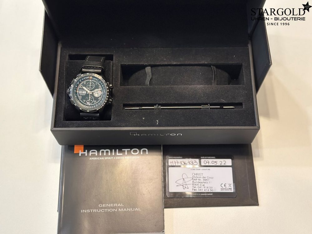 Hamilton Khaki Aviation X-Wind Auto Chrono - H77736733