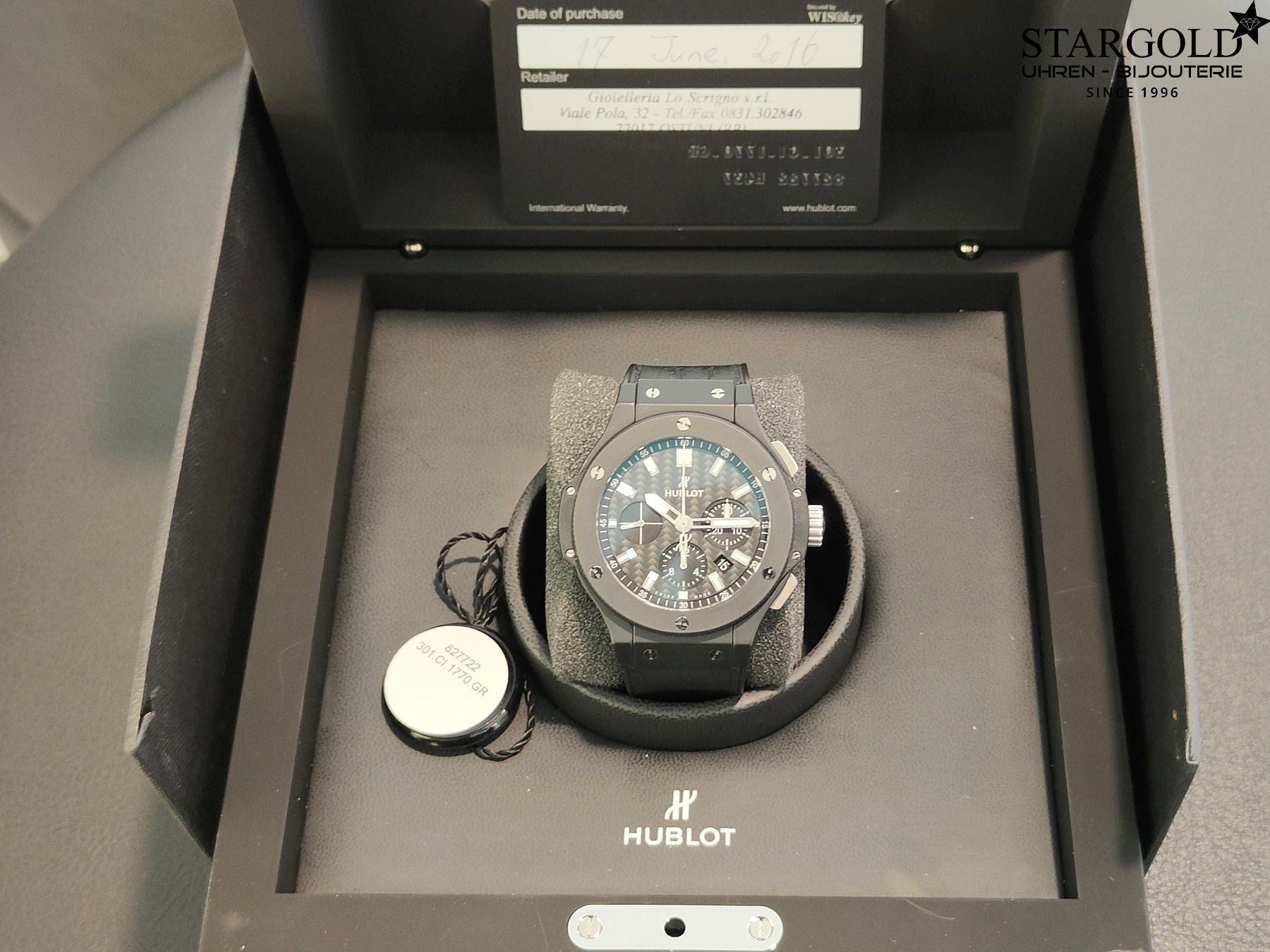 Hublot Big Bang 44 mm Black Magic - 301.CI.1770.GR