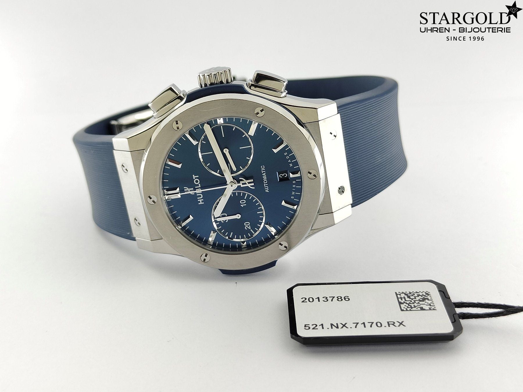 Hublot Classic Fusion Blue Chronograph - 521.NX.7170.RX