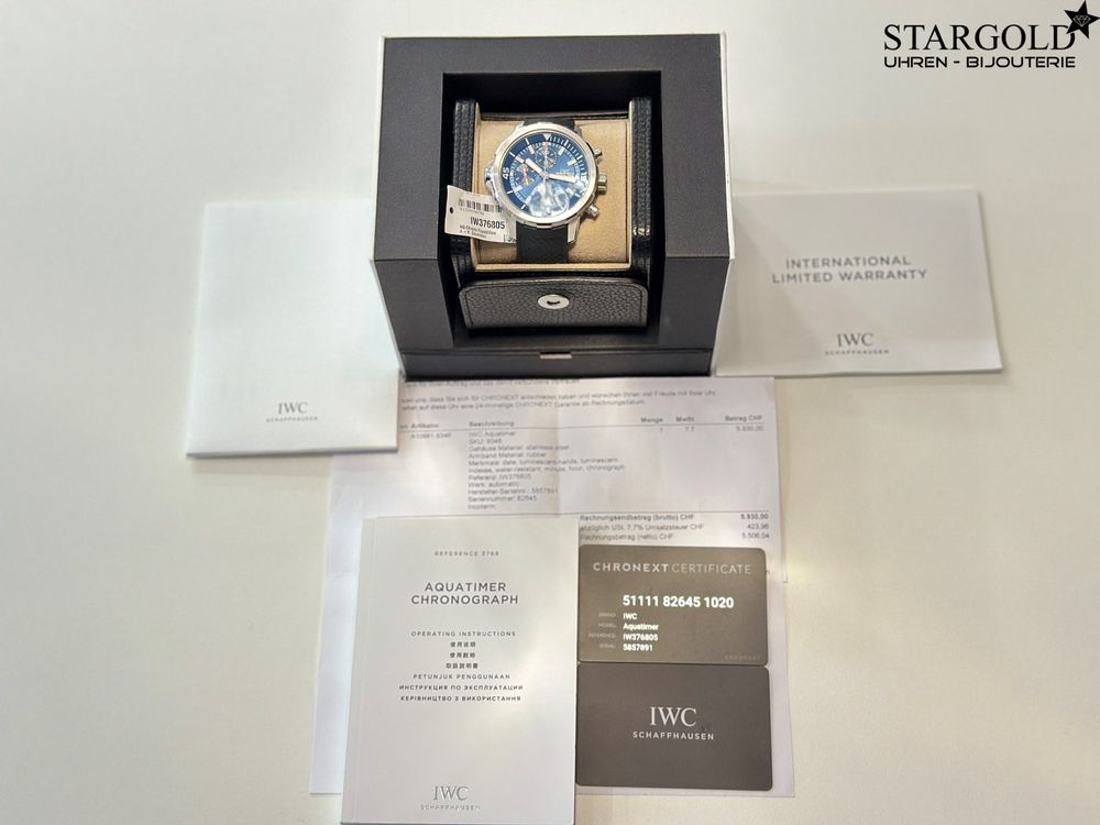 IWC Aquatimer Chronograph Cousteau - IW376805