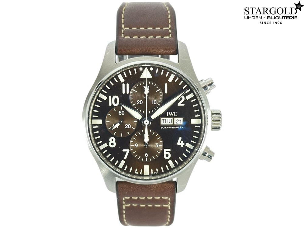 IWC Fliegeruhr De Saint Chronograph - IW377713 bei Stargold.ch erhältlich