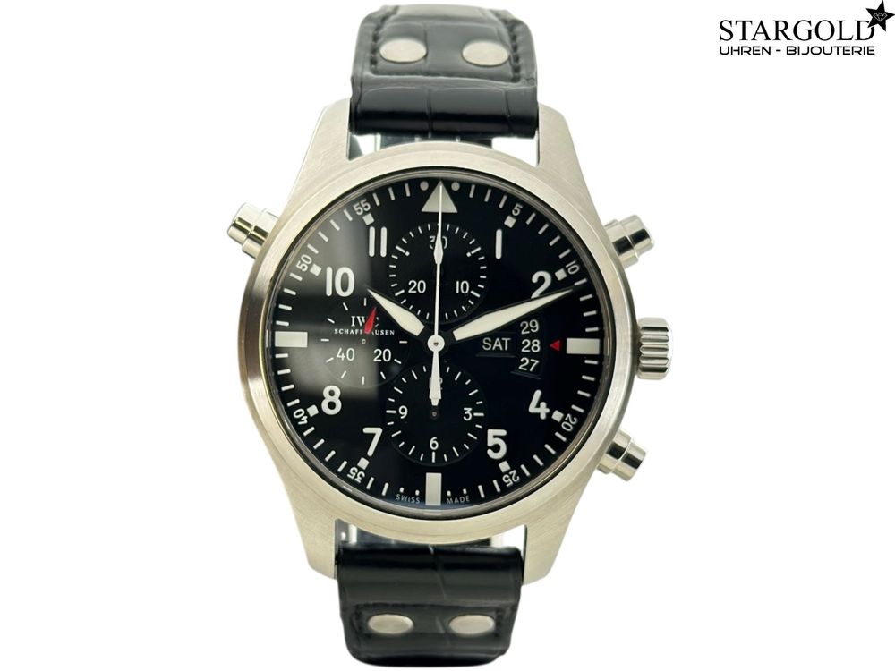 IWC Fliegeruhr Doppelchronograph - IW377801 auf Stargold.ch