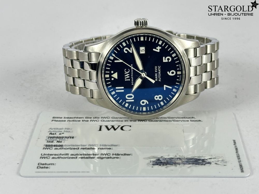 IWC Fliegeruhr Mark XVIII - IW327014