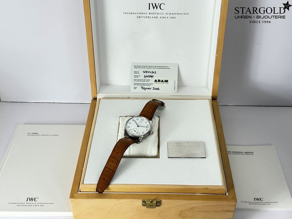 IWC Portugieser Handaufzug F.a. Jones - IW544203