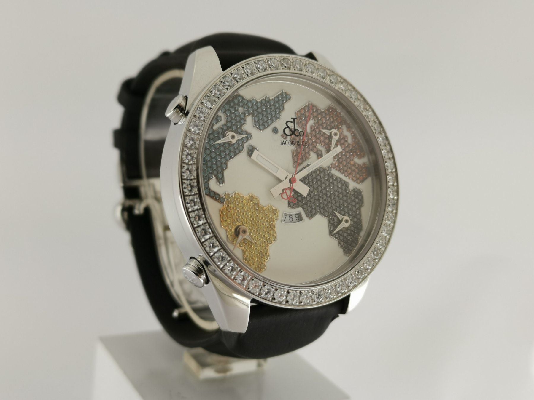 Jacob & Co. Five Time Zone World Is Yours Diamanten
