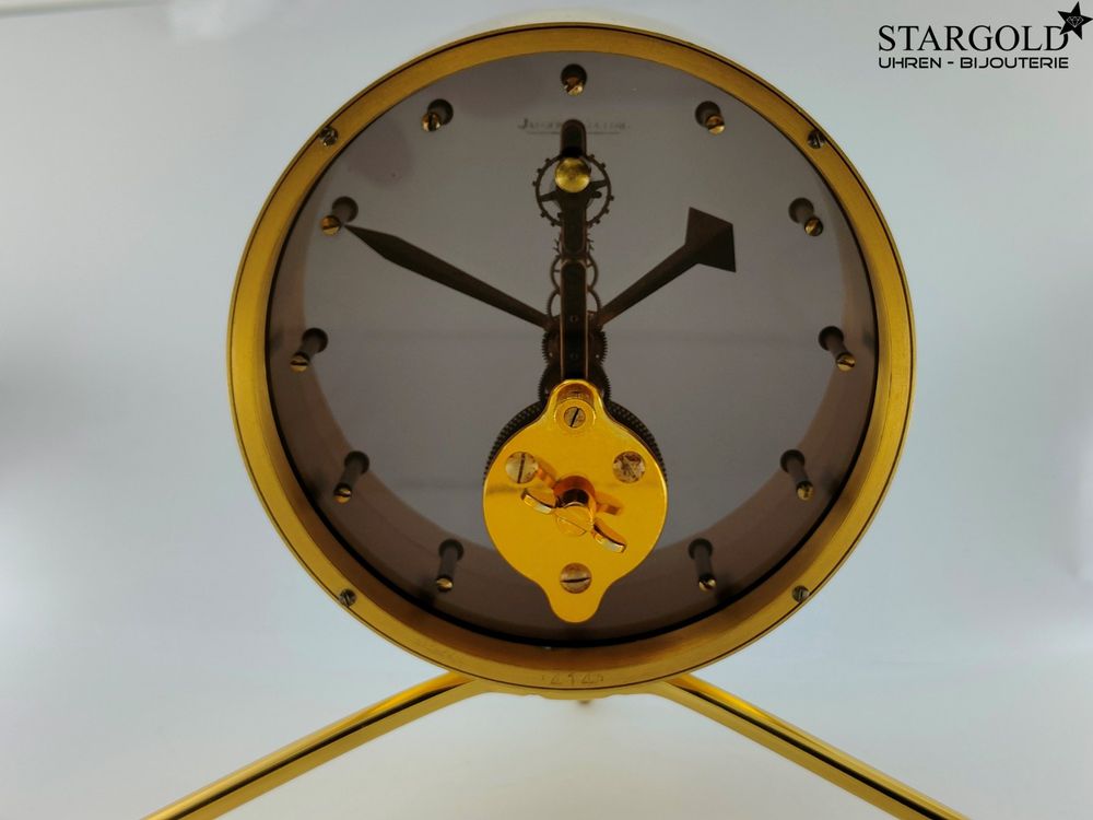 Jaeger Le-Coultre 8 Tage Baguette Space Age Tischuhr
