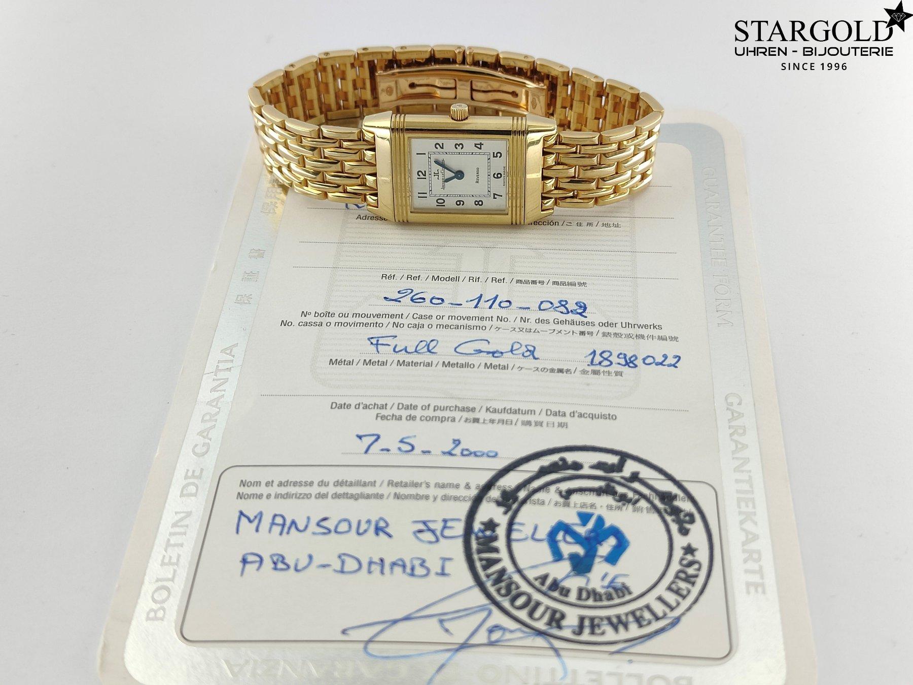 Jaeger-LeCoultre Reverso Lady 18K Gold - 260.108