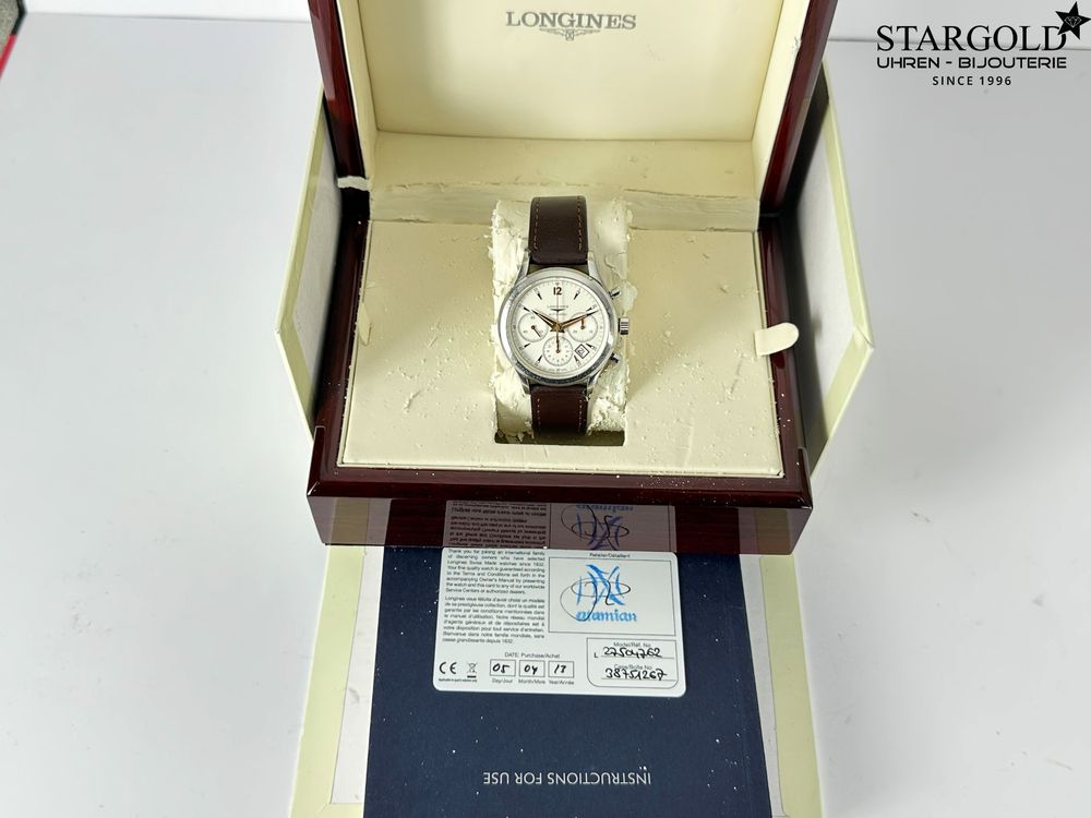 Longines Column-Wheel Chronograph - L2.750.4.76.2