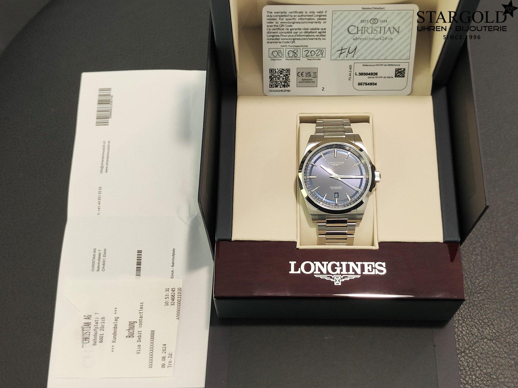 Longines Conquest - L3.830.4.92.6