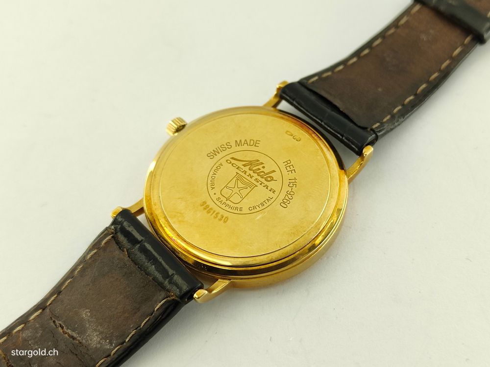 Mido Ocean Star Gold