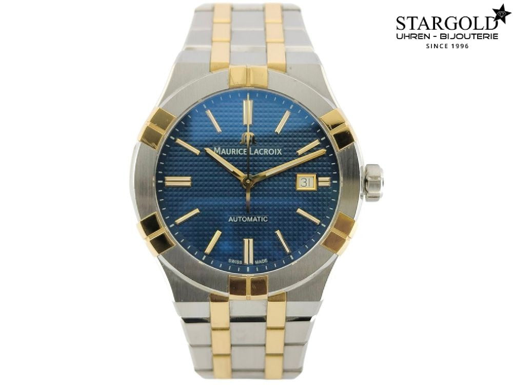 Maurice Lacroix Aikon Automatic 42mm Bicolor Blue - AI6008 