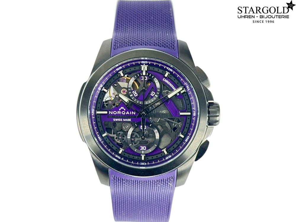 Norqain Independence Skeleton Chrono - NNT3200C/P320 auf Stargold.ch erhältlich.