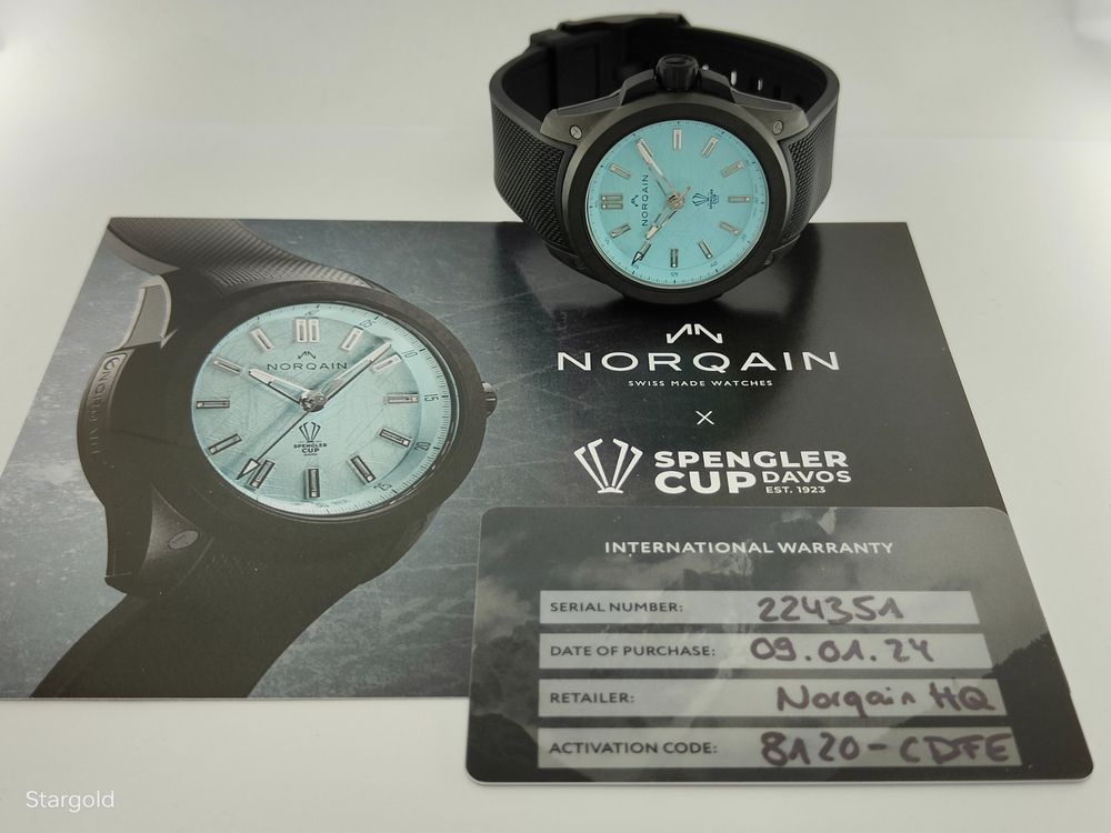 Norqain Wild One Spengler Cup Limited Edition