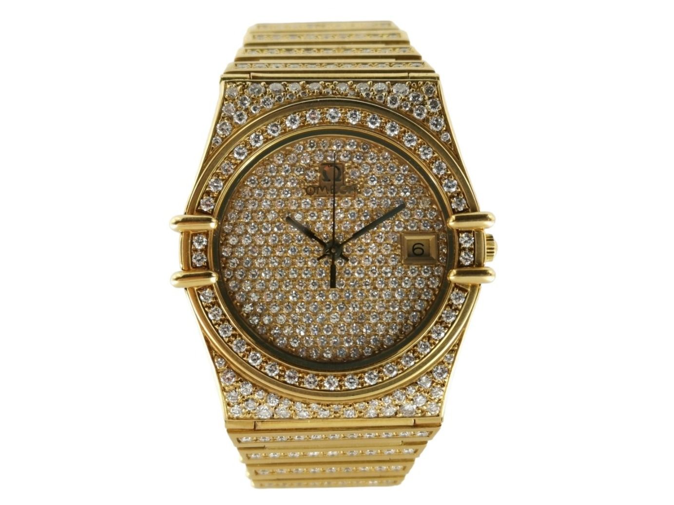 Omega Constellation 18K Gold - Diamanten