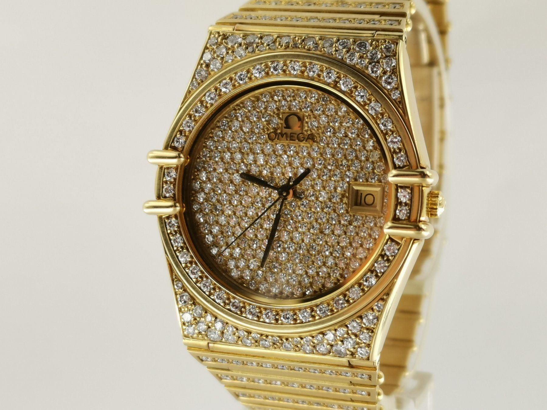 Omega Constellation Or 18 carats - Diamants