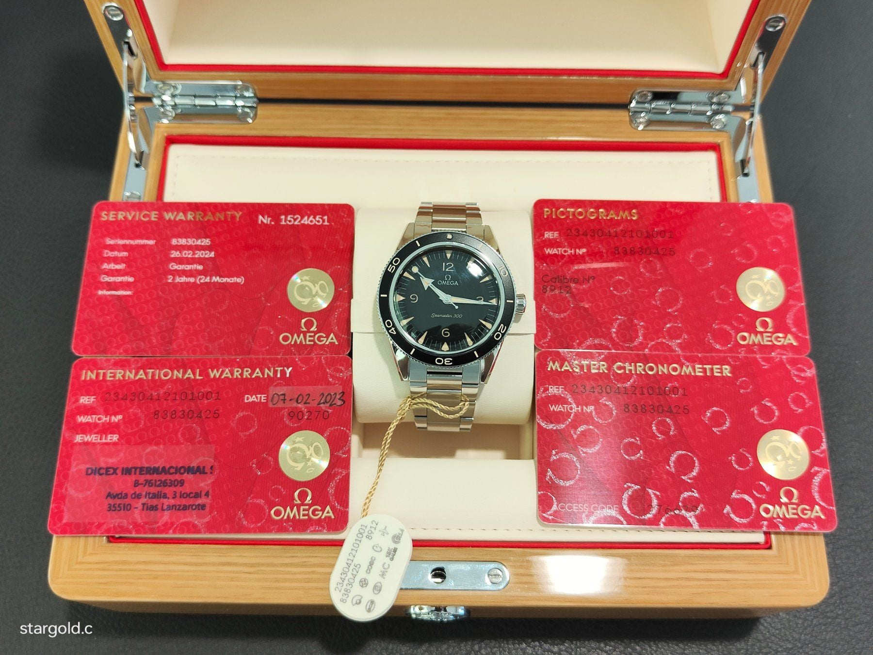 Omega Seamaster 300 Master Co-Axial Chronometer 41