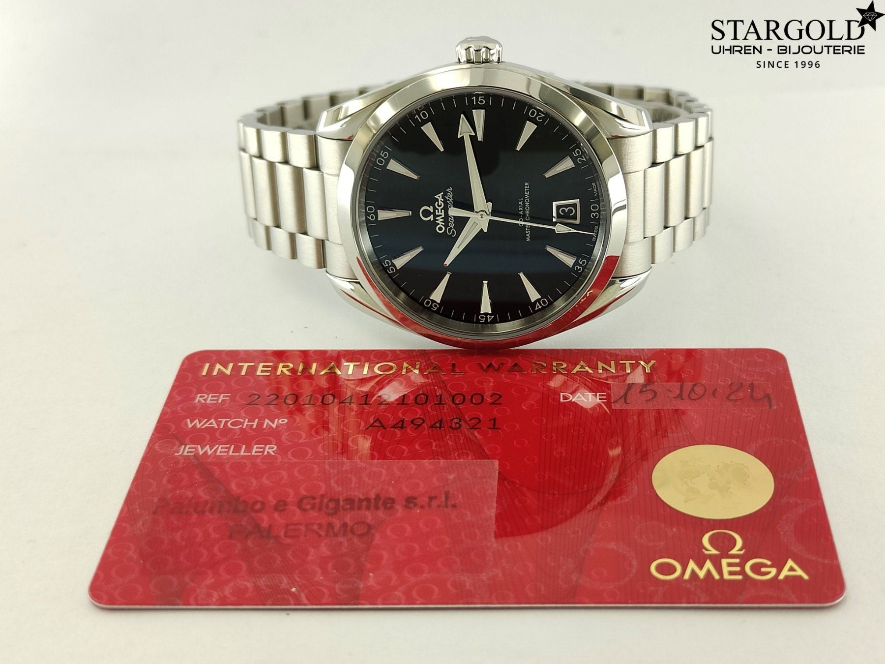 Omega Seamaster Aqua Terra - 220.10.41.21.01.002