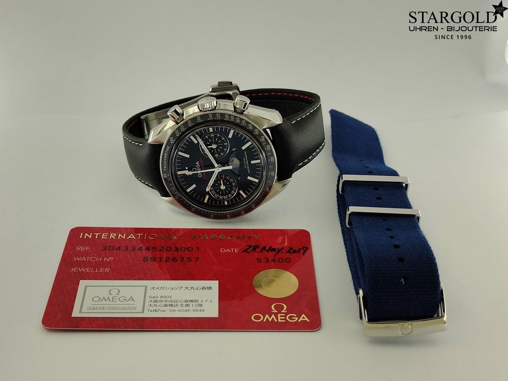 Omega Speedmaster Moonphase - 304.33.44.52.03.001