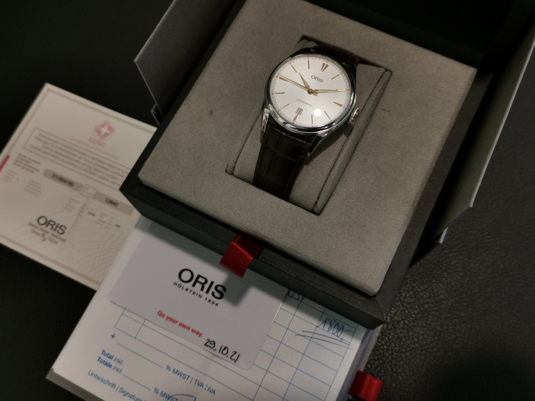 Oris Artelier Chronometer Date 40mm