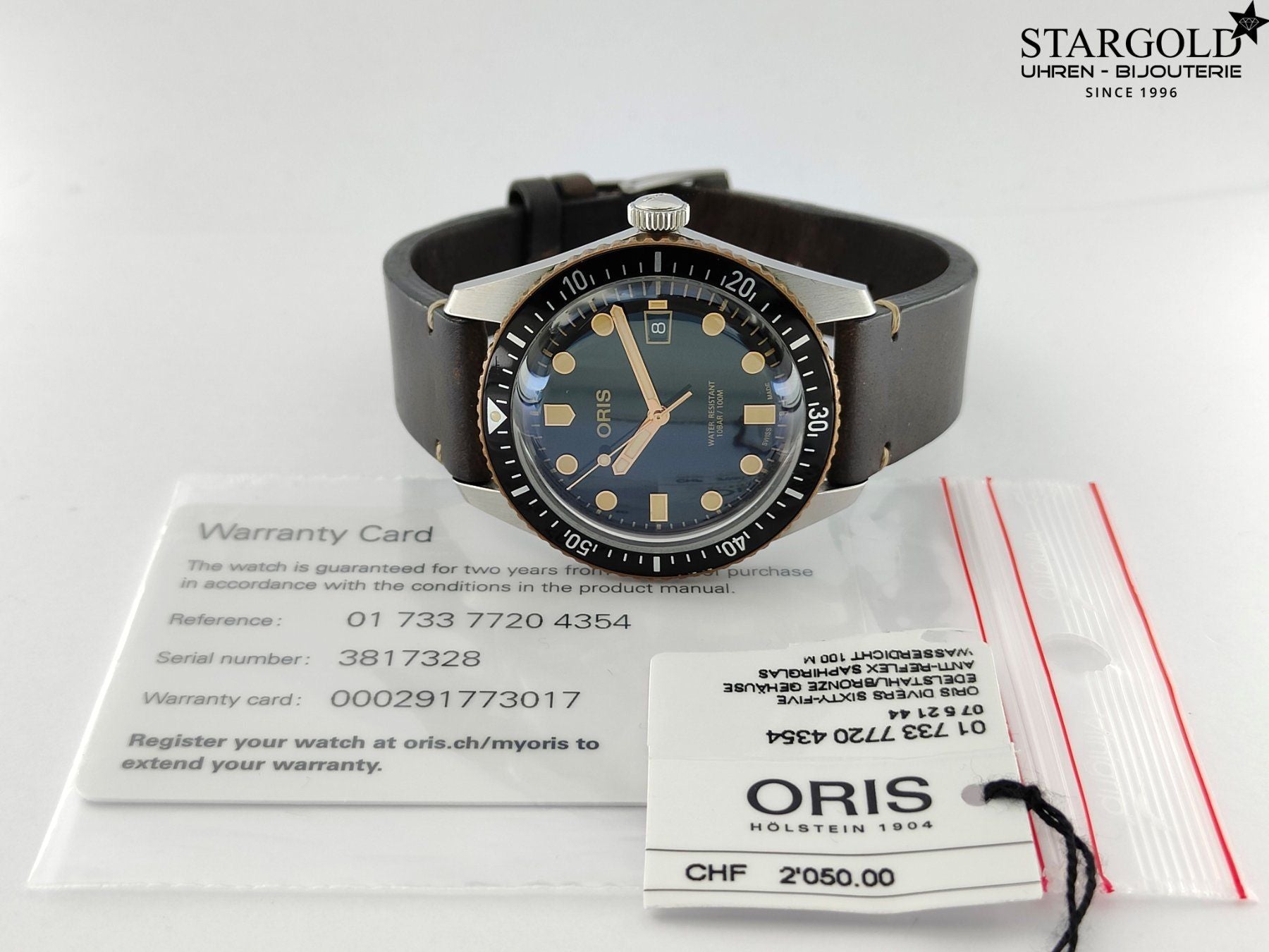 Oris Diver Sixty-Five Automatik - 01 733 7720 4354