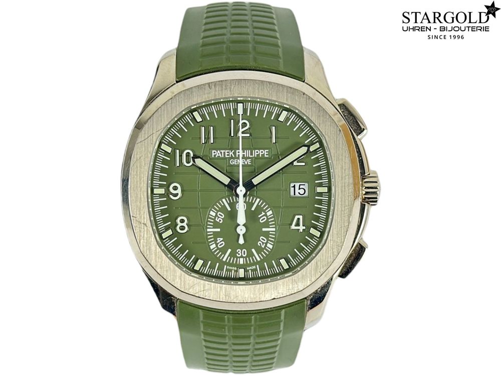 Patek Philippe Aquanaut Chronograph green - 5968G-010 auf Stargold.ch erhältlich.