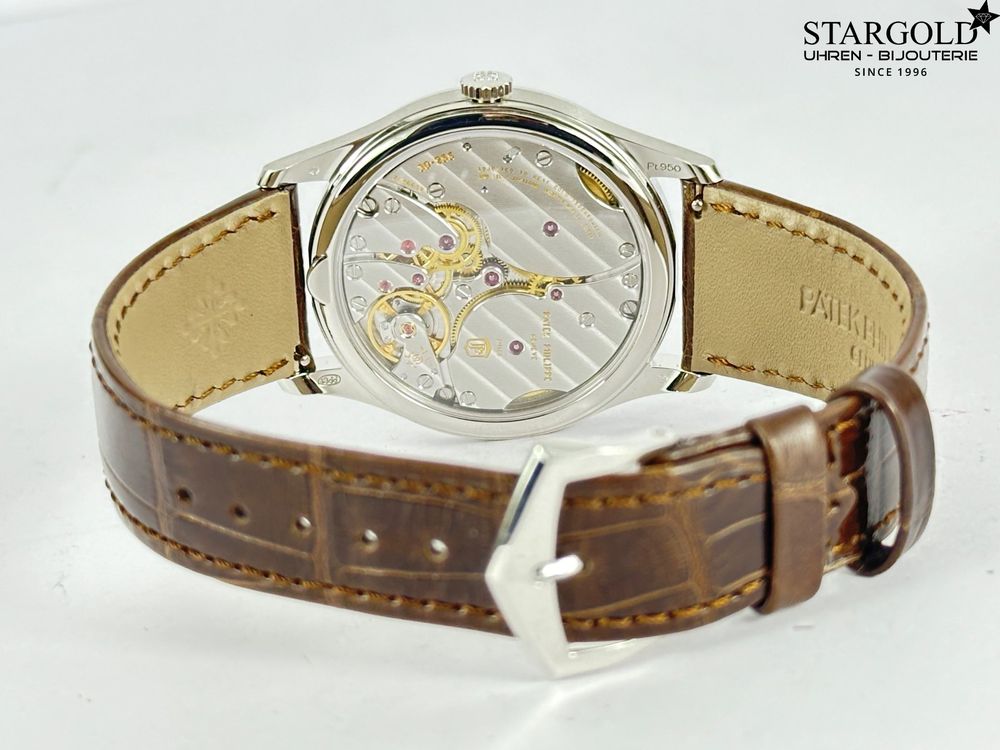 Patek Philippe Calatrava Platin Salmon Dial - 6196P-001