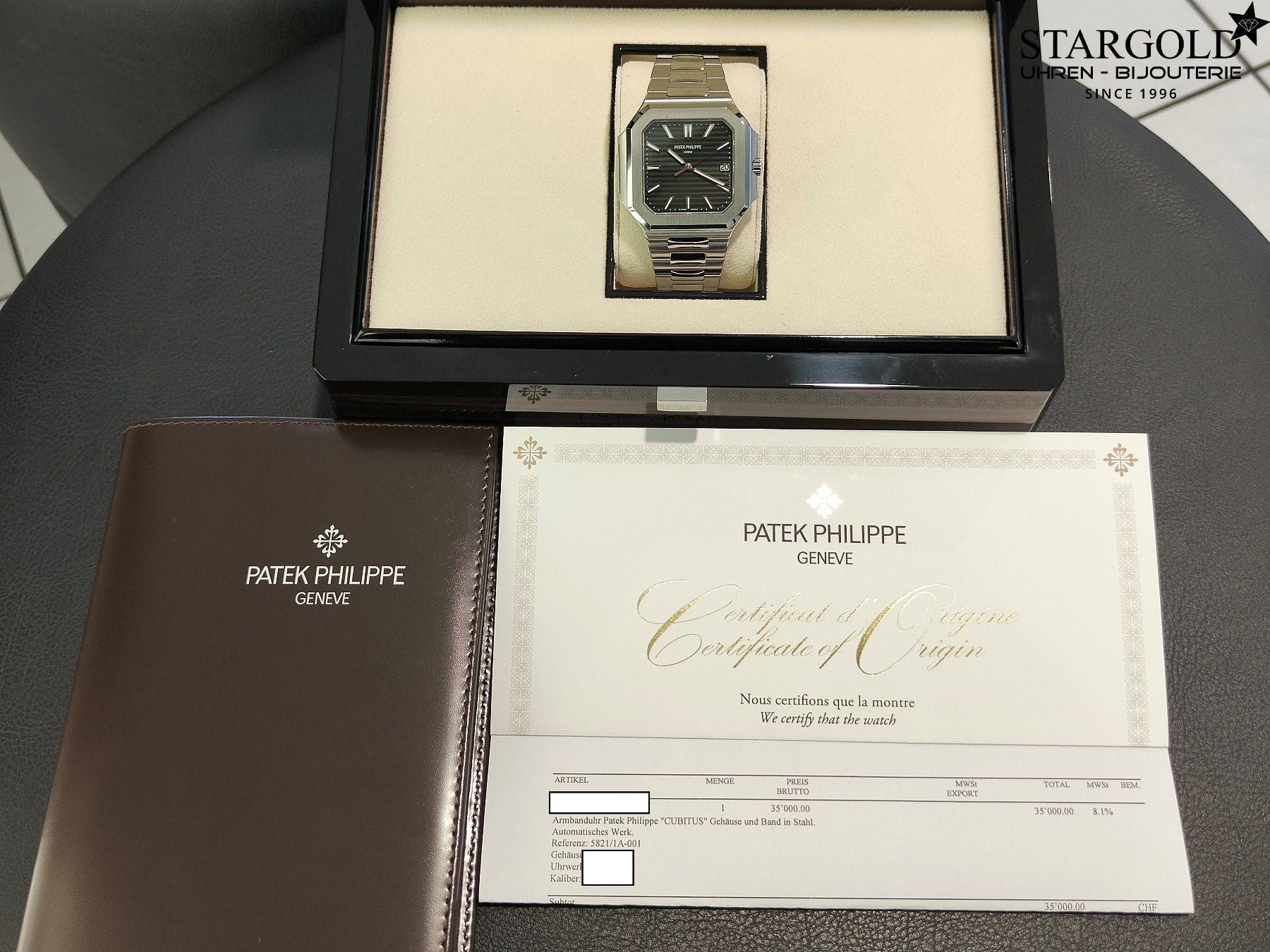 Patek Philippe Cubitus New 2024 Green Dial - 58211A-001