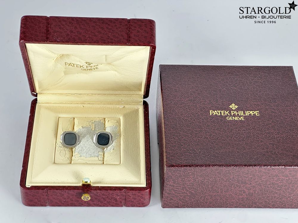 Patek Philippe Nautilus Manschettenknöpfe Cufflinks 18k