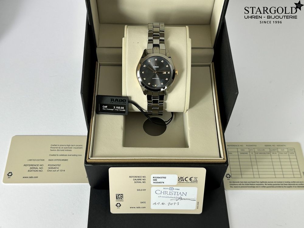 Rado HyperChrome M Automatik Jubilé Limited Ed. - R32043702