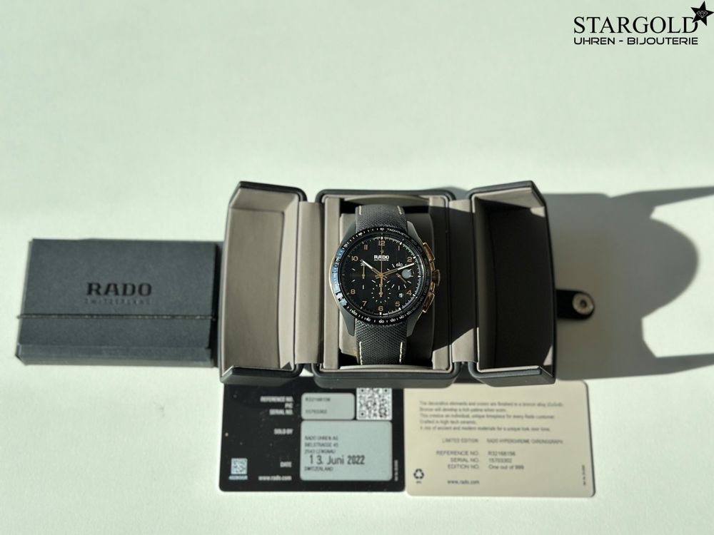 Rado HyperChrome XXL Chronograph Limited Edition - R32168156 - 42mm - 1990 CHF Zürich