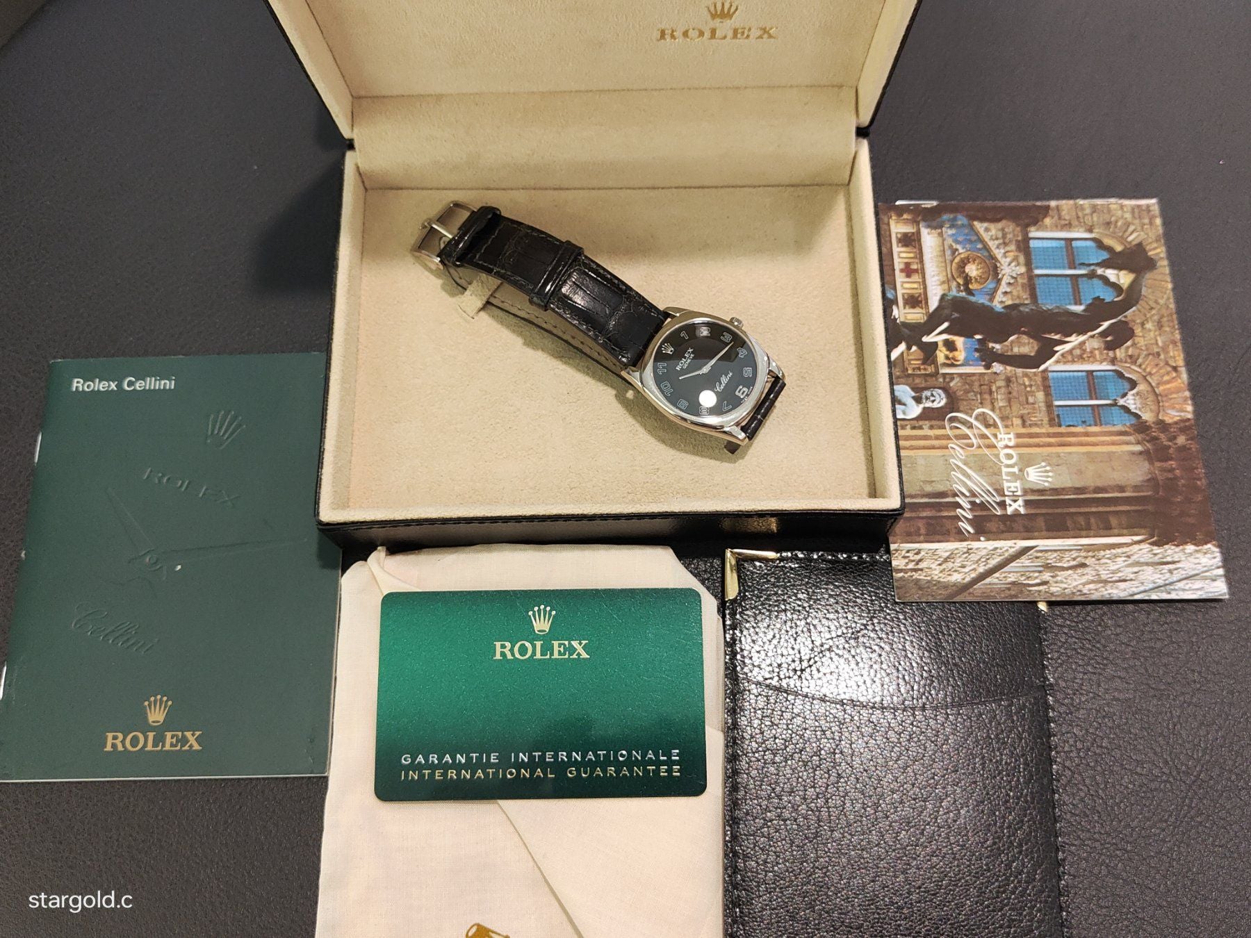 Rolex Cellini Danaos 18K Weissgold