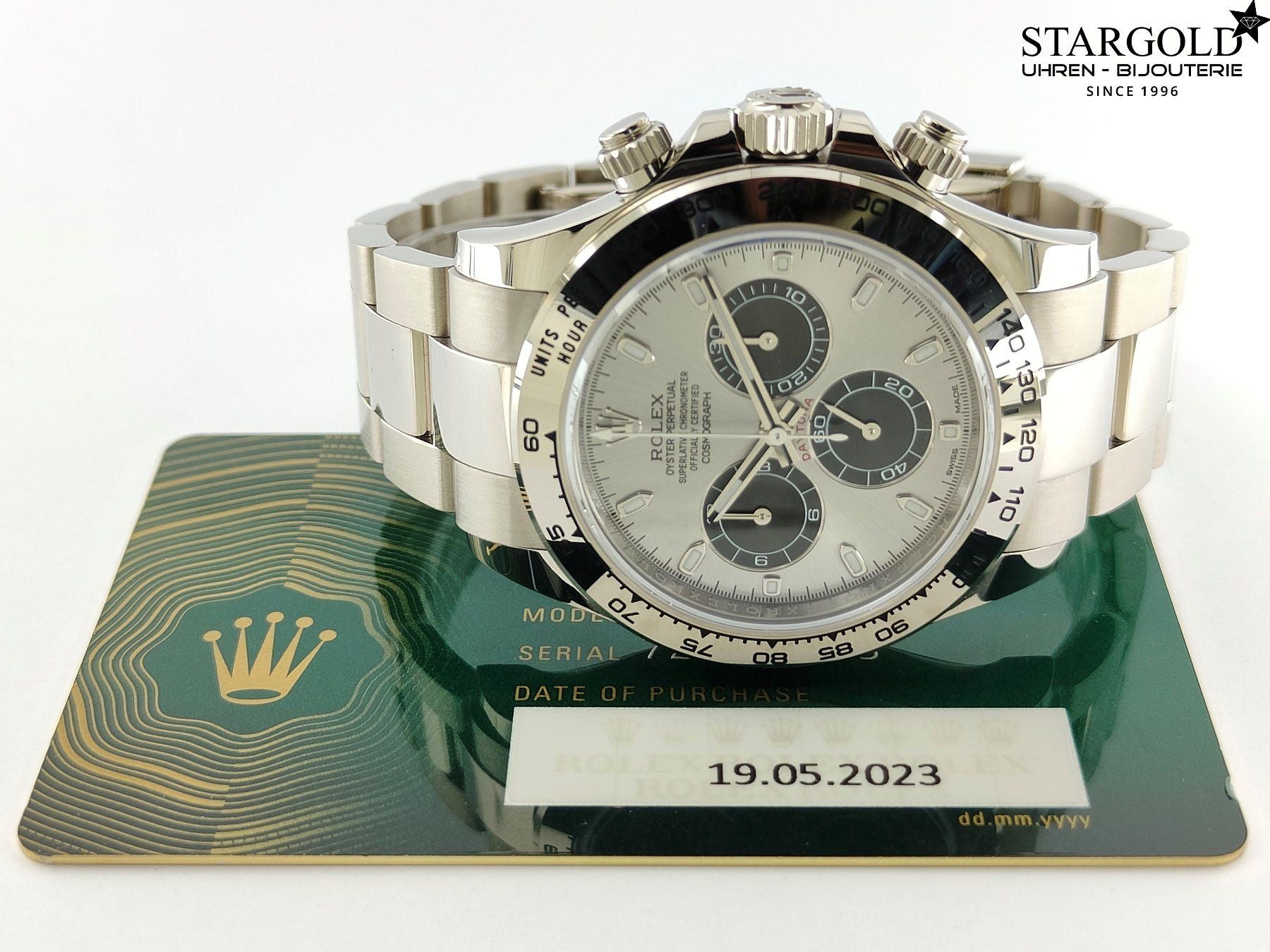 Rolex Cosmograph Daytona 18K Weissgold - 116509