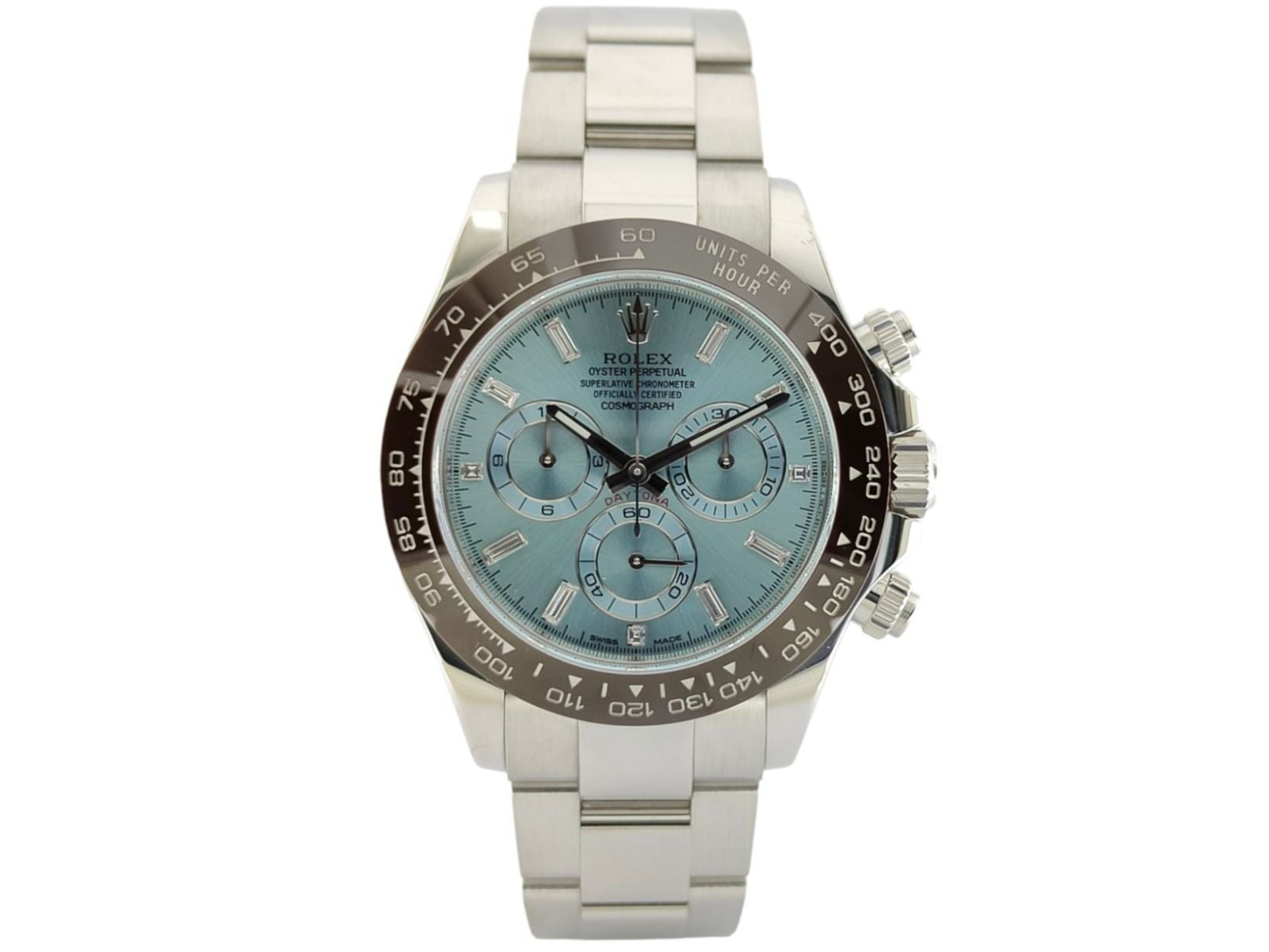 Rolex Cosmograph Daytona Platinum Baguette - 116506