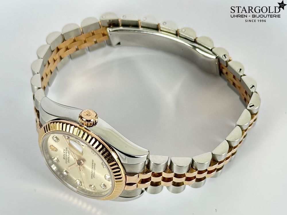 Rolex Datejust 31 mit Diamanten - 178271