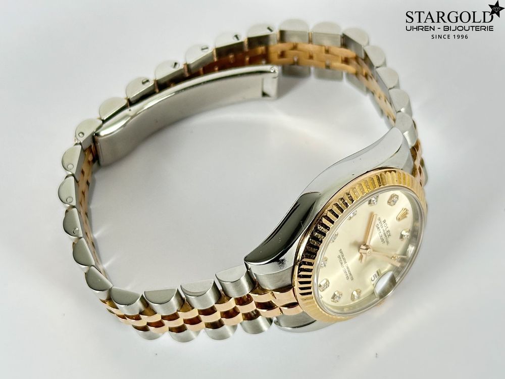Rolex Datejust 31 mit Diamanten - 178271