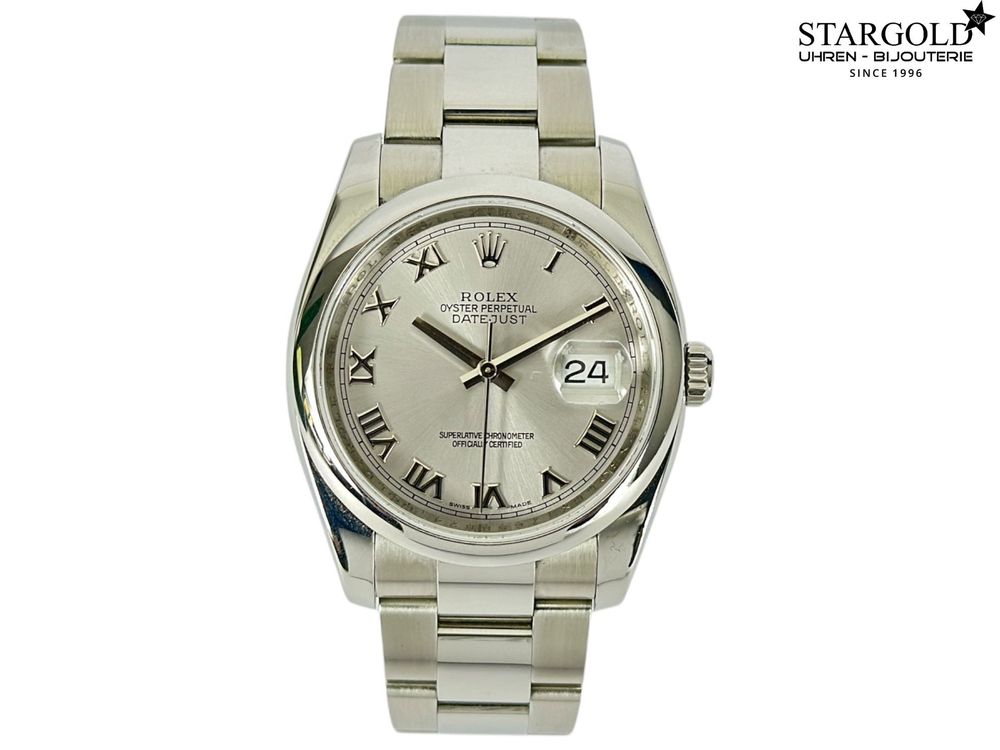 Rolex Datejust 36 - 116200 auf Stargold.ch erhältlich.