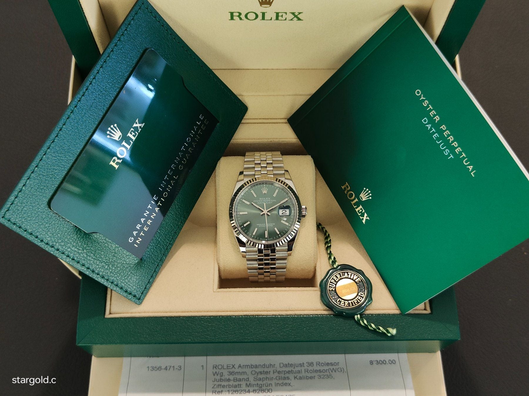 Rolex Datejust 36 - 126234