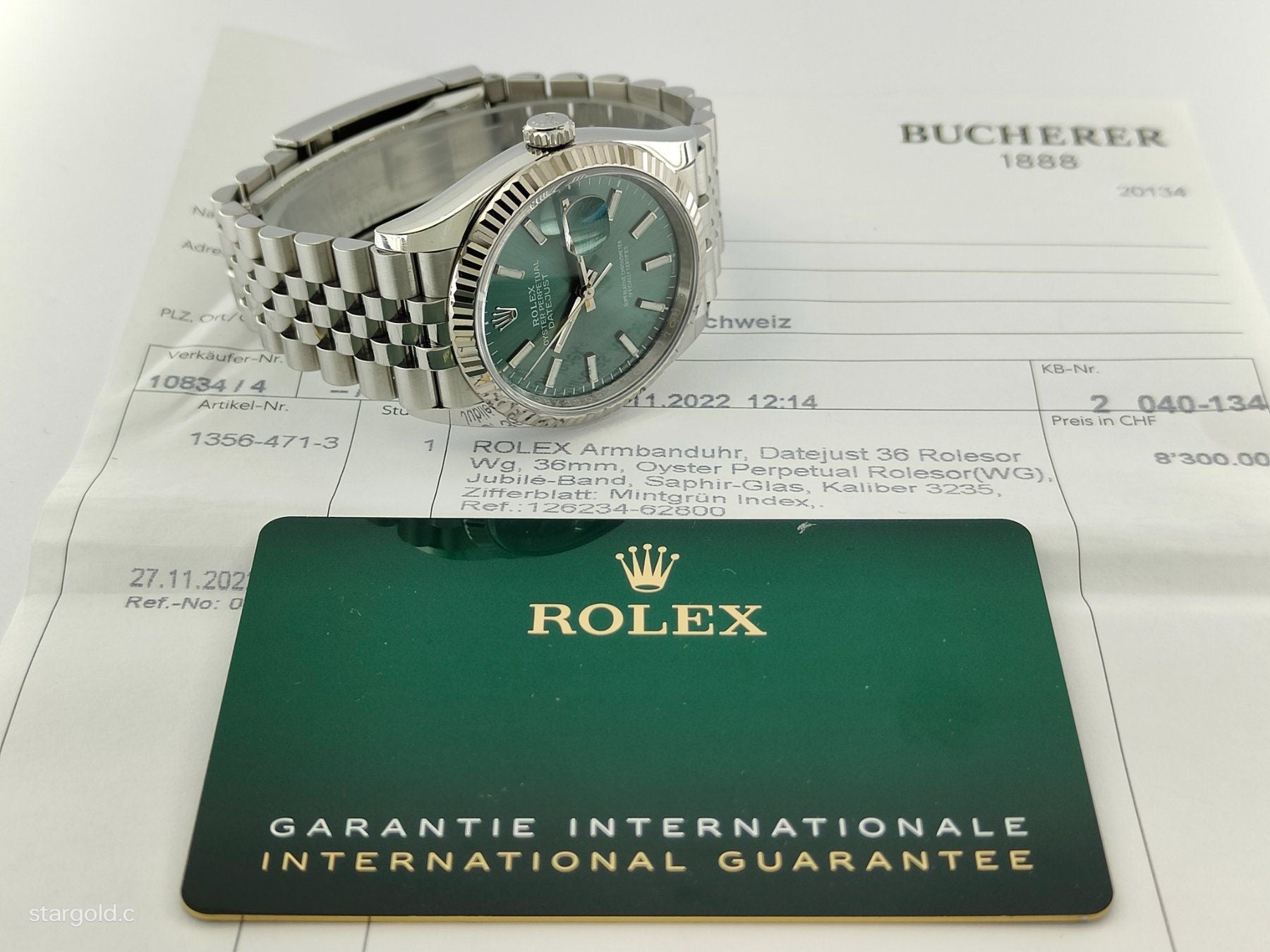 Rolex Datejust 36 - 126234