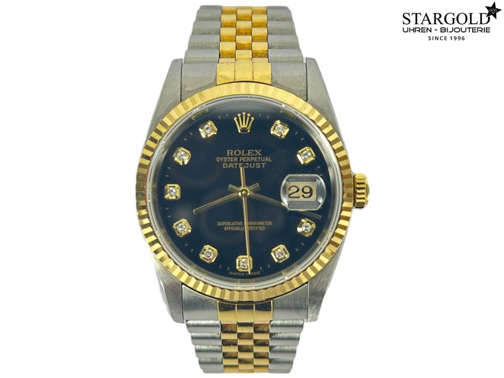 Rolex Datejust 36 - 16233 auf Stargold.ch erhältlich.